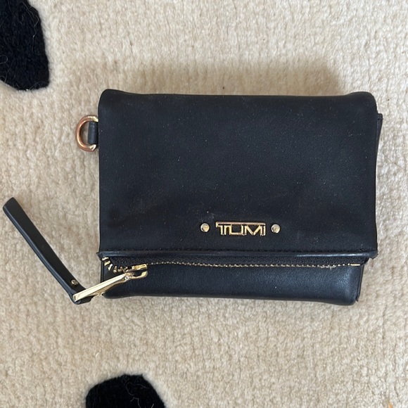 Tumi Accessories - Women’s TUMI Black Microfiber Wallet